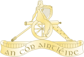 Coat of arms (crest) of the Irish Artillery Corps, Irish Army
