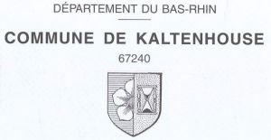 Blason de Kaltenhouse/Coat of arms (crest) of {{PAGENAME
