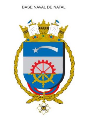 Coat of arms (crest) of the Natal Naval Base, Brazilian Navy