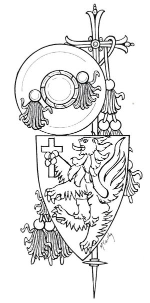 Arms (crest) of Giacomo Simonetta