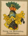 Wappen von Herzog von Mecklenburg