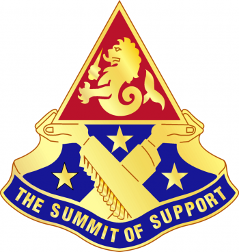 Coat of arms (crest) of 103rd Support Battalion, Nebraska Army National Guard