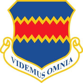 Coat of arms (crest) of the 55th Wing, US Air Force