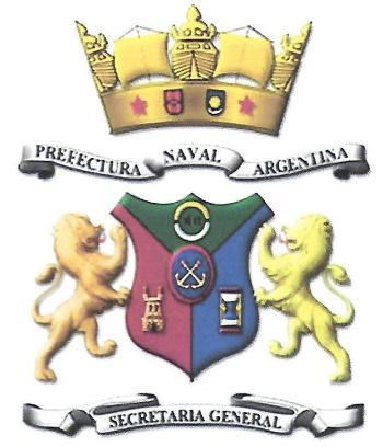 Coat of arms (crest) of the Secretariate-General, Argentine Coast Guard
