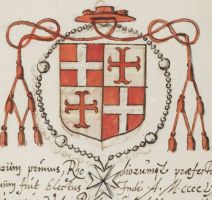 Arms (crest) of Pierre d’Aubusson