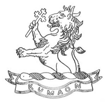 Coat of arms (crest) of the The Kumaon Regiment, Indian Army