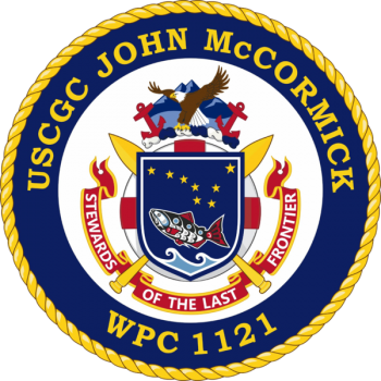 Coat of arms (crest) of USCGC John McCormick (WPC-1121)
