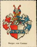 Wappen Berger von Cosmar