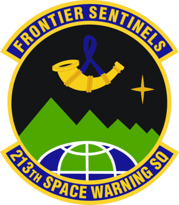 Coat of arms (crest) of the 213th Space Warning Squadron, Alaska Air National Guard