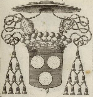 Arms (crest) of Jean-Armand de Rotondy de Biscarras
