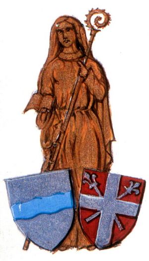 Wapen van Zandvliet/Arms (crest) of Zandvliet