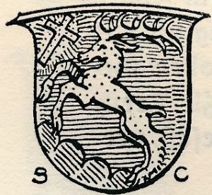 Arms (crest) of Cölestin Riederer