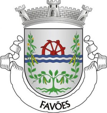 Brasão de Favões/Arms (crest) of Favões