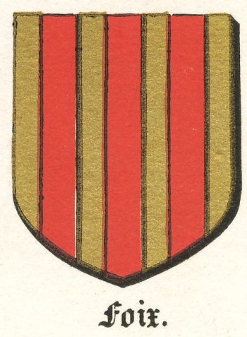 Blason de Foix/Coat of arms (crest) of {{PAGENAME