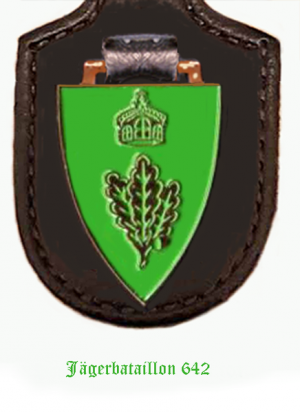 Coat of arms (crest) of the Jaeger Battalion 612, German Army