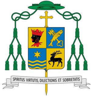 Arms (crest) of Rupert Graf zu Stolberg-Stolberg