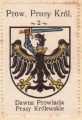 Arms (crest) of Prow. Prusy Królewskie