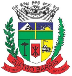 Brasão de Quatro Barras/Arms (crest) of Quatro Barras