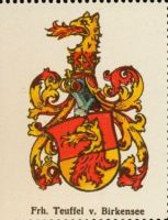 Wappen Freiherr Teuffel von Birkensee