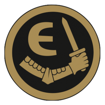 Coat of arms (crest) of Esimene Regiment, Tartu Regional Brigade, Estonian Defence League
