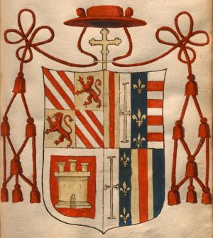 Arms (crest) of Iñigo Avalos de Aragón