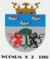 Wapen van Wognum/Coat of arms (crest) of Wognum