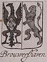 Wapen van Brouwershaven/Arms (crest) of Brouwershaven