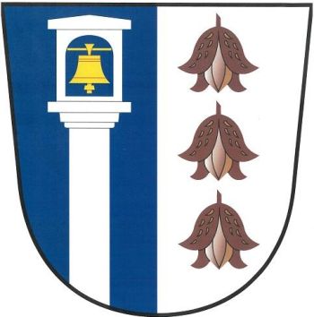 Wapen van Bukovany (Benešov)/Arms (crest) of Bukovany (Benešov)