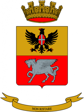 Coat of arms (crest) of Cavalry School, Italian Army