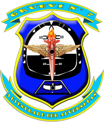 Coat of arms (crest) of the Instrument Air Training Group No 7, Air Force of Venezuela