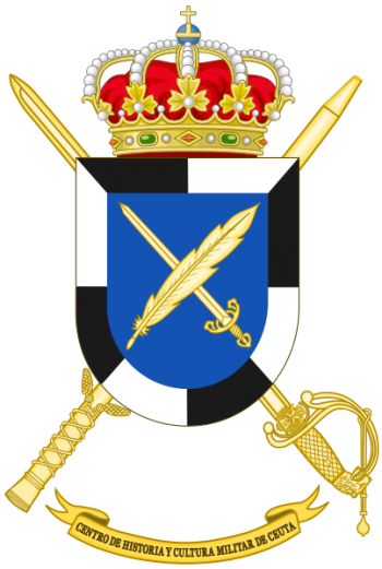 Coat of arms (crest) of Military History and Culture Center Ceuta, Spanish Army