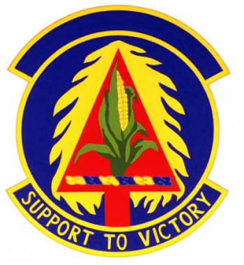 Coat of arms (crest) of the 155th Combat Support Squadron, Nebraska Air National Guard