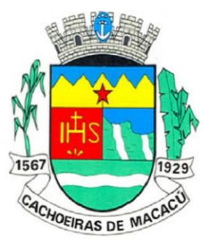 Brasão de Cachoeiras de Macacu/Arms (crest) of Cachoeiras de Macacu
