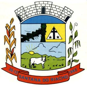 Brasão de Santana do Riacho/Arms (crest) of Santana do Riacho