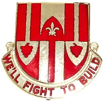 Coat of arms (crest) of 286th Engineer Battalion, US Army