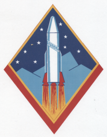 Coat of arms (crest) of the 565th Strategic Missile Squadron, US Air Force