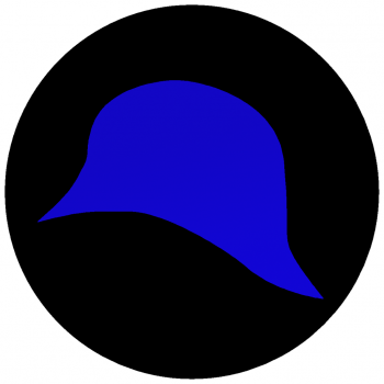 Coat of arms (crest) of 93rd Infantry Division Blue Hat Division, US Army