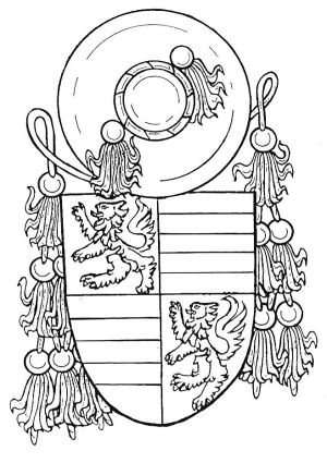 Arms (crest) of Jean de Caraman