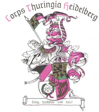 Wappen von Corps Thuringia zu Heidelberg/Arms (crest) of Corps Thuringia zu Heidelberg