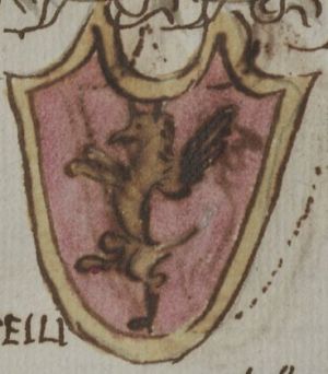 Arms (crest) of Hugolin Martelli