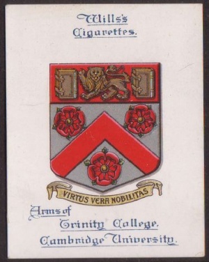 Arms of Trinity College (Cambridge University)