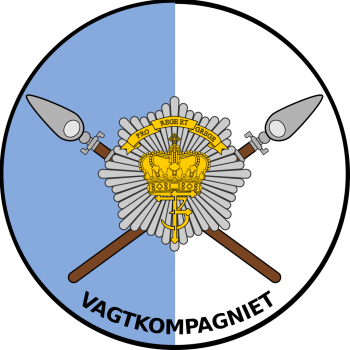 Emblem (crest) of the Guard Company, The Royal Life Guards, Danish Army