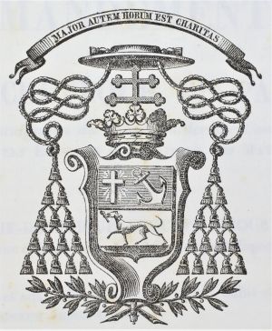 Arms (crest) of Marie-Dominique-Auguste Sibour
