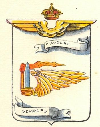 Coat of arms (crest) of the 142nd Reconnaissance Squadron, Regia Aeronautica