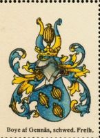 Wappen Boye af Gennäs