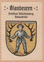 Wappen von Blaubeuren/Arms (crest) of Blaubeuren