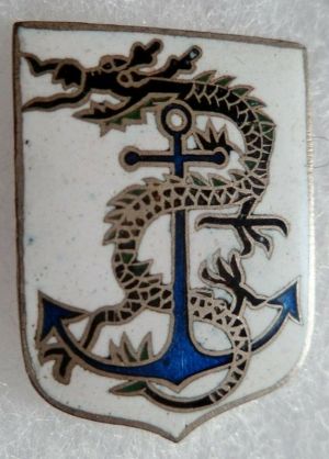 Coat of arms (crest) of Gun Boat François Garnier, French Navy
