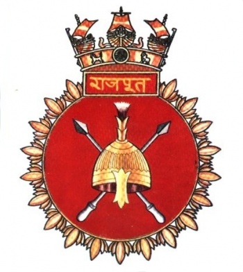 Blason de INS Rajput, Indian Navy/Arms (crest) of INS Rajput, Indian Navy