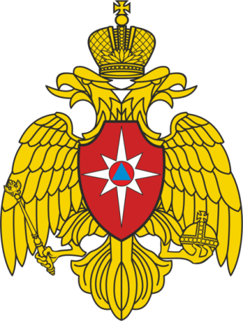 Coat of arms (crest) of Ministry of Extraordinary Situations, Russian Federation