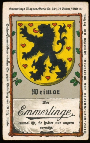 Wappen von Weimar